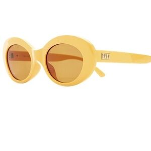 Crap eyewear yellow love tempo sunglasses never worn
